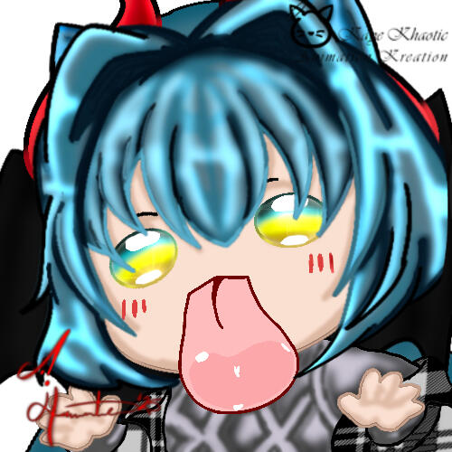 tongue licking Khimenta